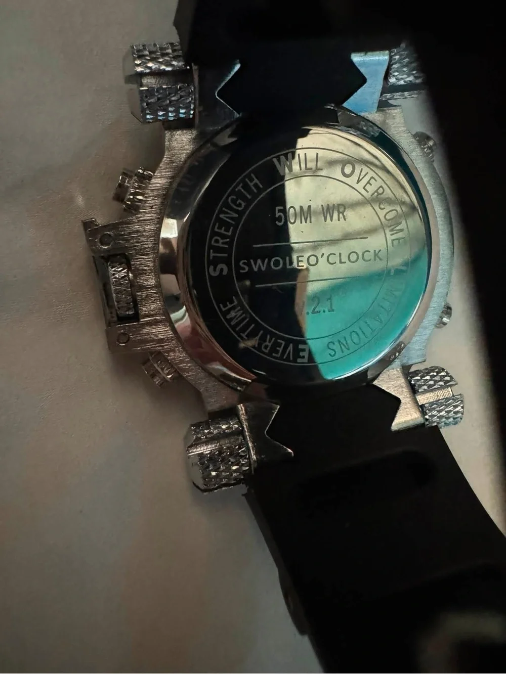 SWOLE O’CLOCK ANASTASIA WOMENS WATCH